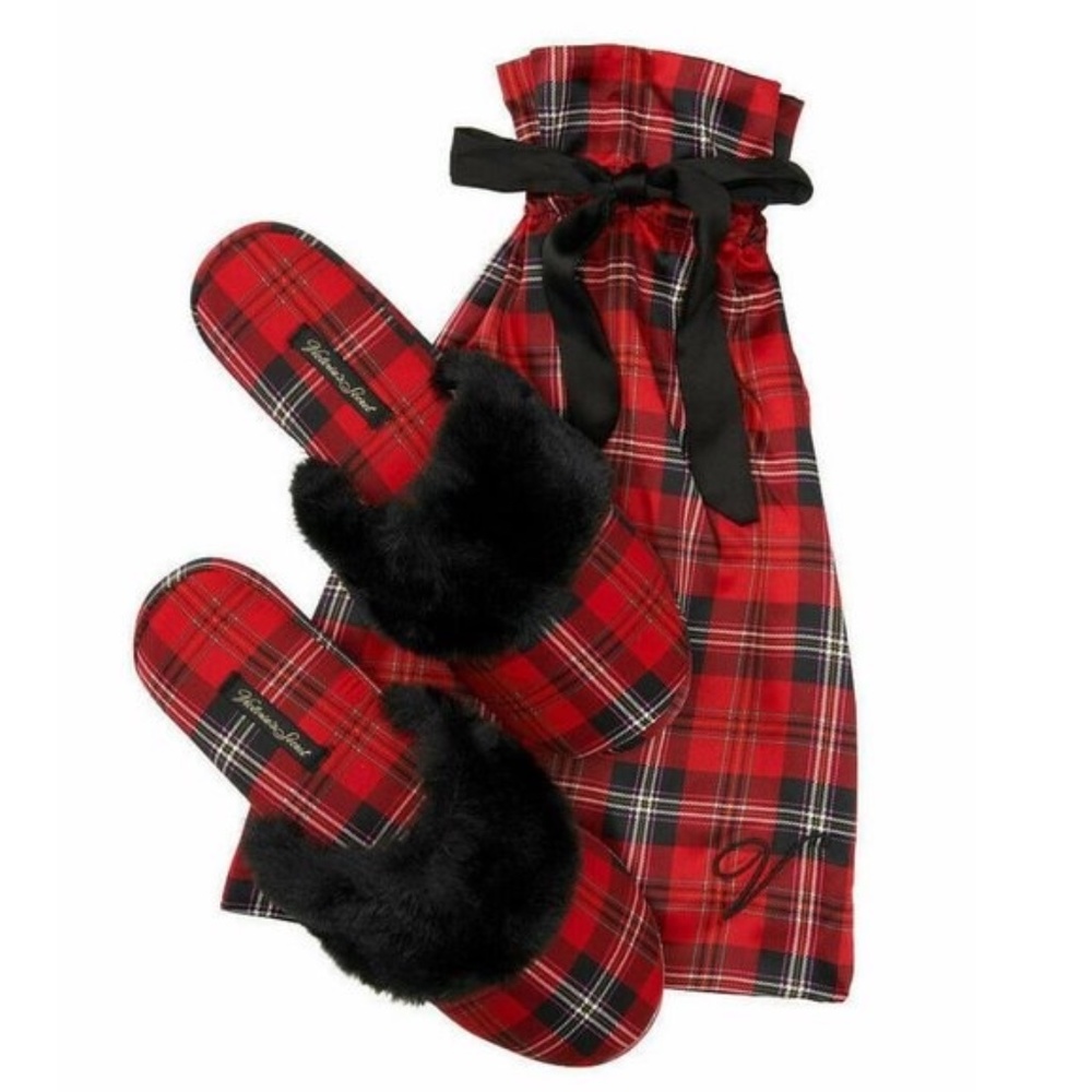 Signature Satin Slipper